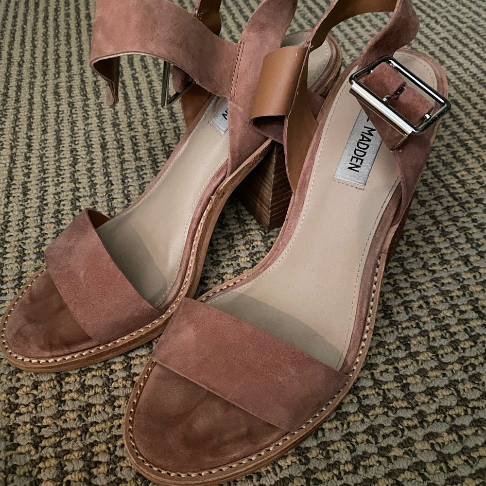 Steve Madden block heel sandals